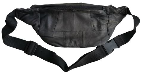 soft leather bum bag